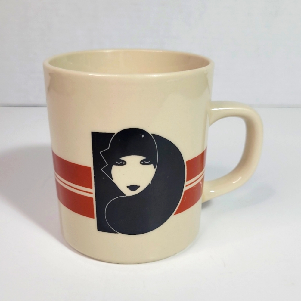 Vintage Marco Polo Initial 'D' Mug